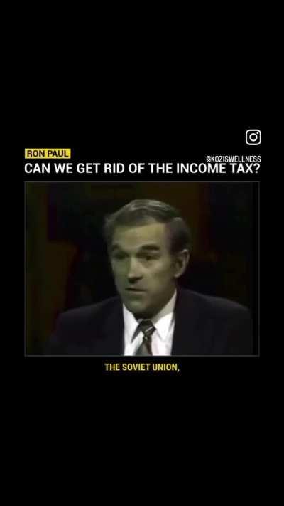Ron Paul laying it out. It didn't have to be like this