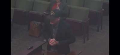 Man rants at City Council meeting