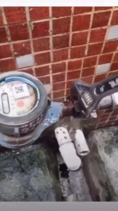 Should he call the plumber or the electrician?