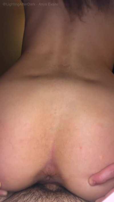 Condom covered dick slides in so easily