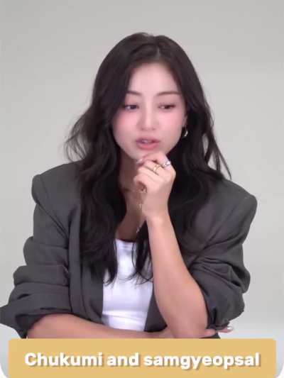 260107 - Jihyo answering a question from ONCE!