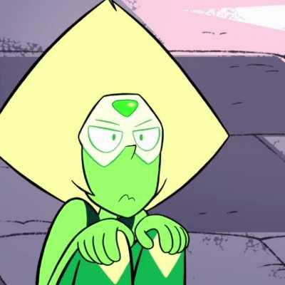 Peridot pushes greg off the barn's roof for absolutely no reason