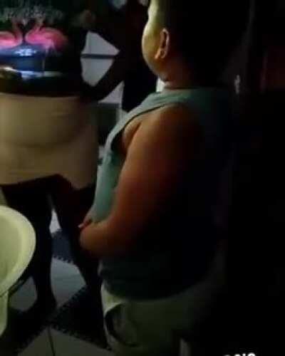 Fudeu piazada, fui pego '-'