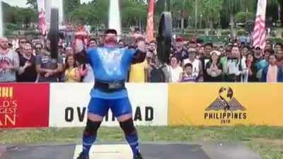 Strongman Brian Shaw sees his rival Hafthor Bjornsson surpass him in the World's Strongest Man contest