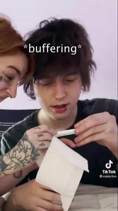 Not sure if this has already been posted, but this young couple finding out they’re going to be parents made me smile!