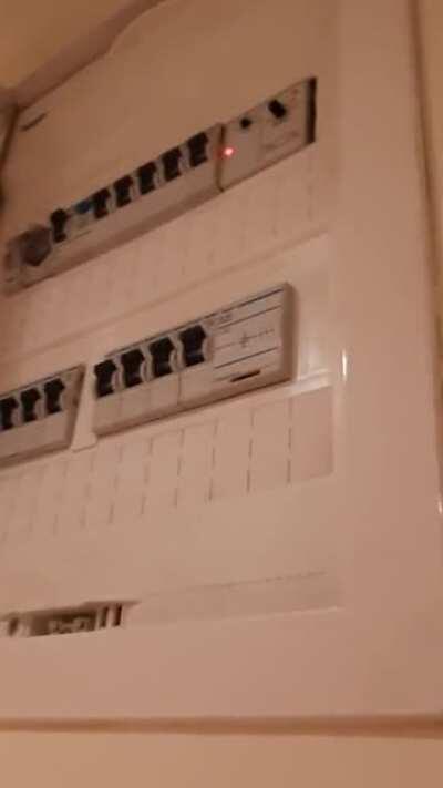 Unbearably loud buzzing noise from fuse box. Happens almost like clockwork around 2am at night. Lasts till 6 or 7am unless I do a hard reset. Anyoen know the cause?