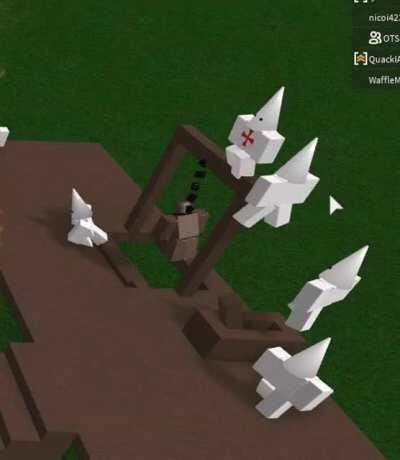 Yet another video someone sent in Shittersville