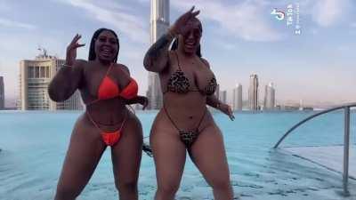 Hanging out in dubai