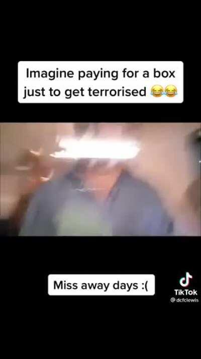 A box right in front of away fans