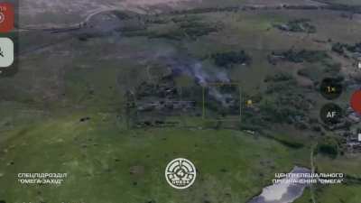 Ukrainian mobile fire support team hit Russian positions with mortar shells. OMEGA SOF 