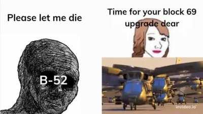 The year is 3059, humanity has discovered the existence of Lovecraftian Gods. 1 month later, the Gods discover the existence of the B-52.