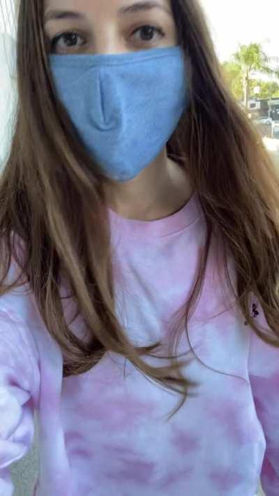 Showing you my naughty pussy