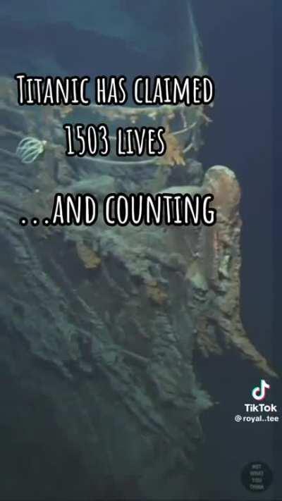 The Titanic strikes again!