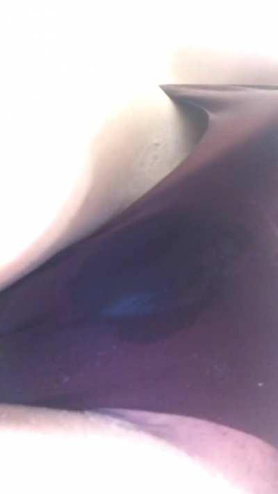 How wet I was after not being able to touch myself all day