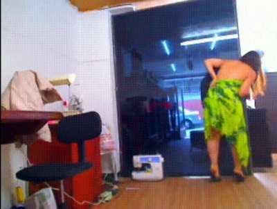 Caught Camming at Work