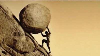 One must imagine inserter happy