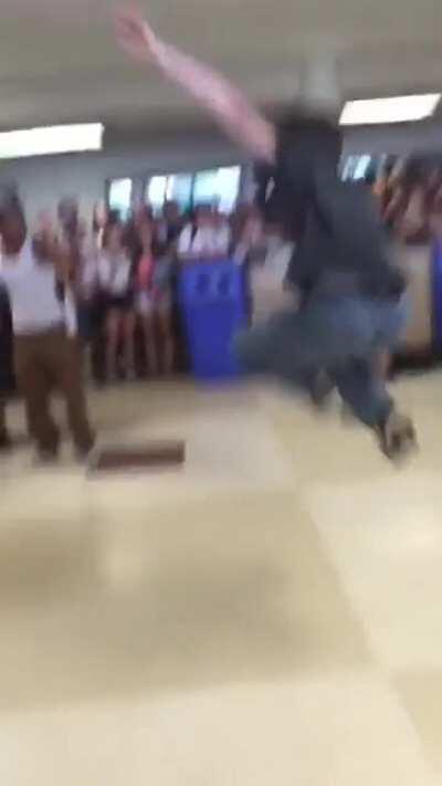 And the crowd goes wild!