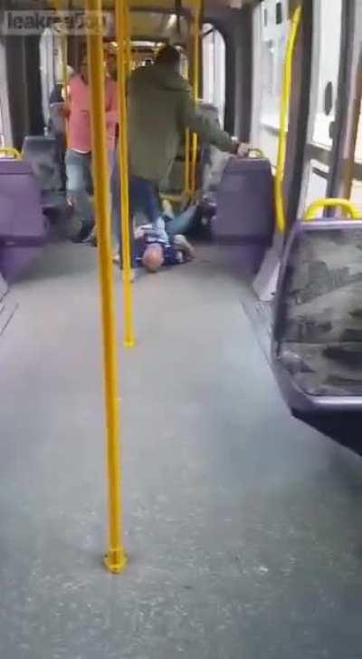 Getting stomped on the luas