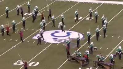 I think it was green