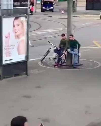 WCGR Jumping into water