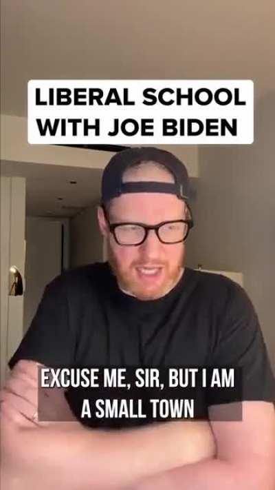 Transported to libral school, Joe biden: come here boy, me:🏃🏃🏃🏃