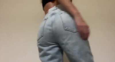 naughty jeans.. if you knew how I left them you would surely eat them