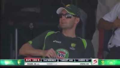 Steyn to Haddin