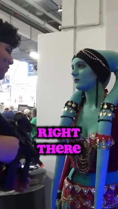 Crazy Anime Girl Vs Sami Mabchour!