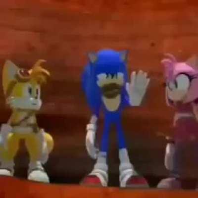 Knuckles pego no flagra