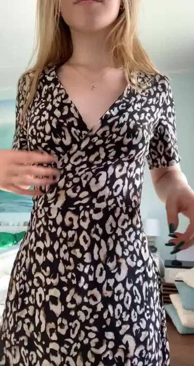 There is no need for underwear when it's so hot outside