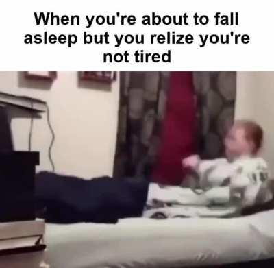 I’m just not tired