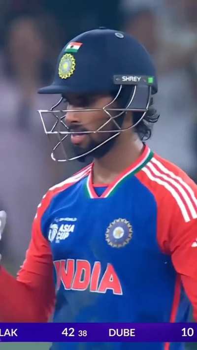 The moment the ball left Tilak's blade, it screamed SIX! 🙌