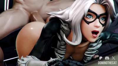 Black Cat getting fucked (DominotheCat) [Marvel]