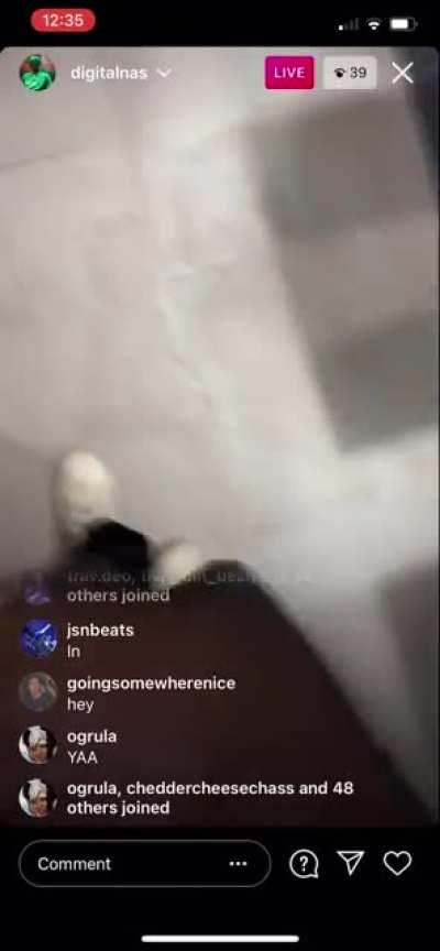 Digital nas went live for a couple seconds, sounding good🙏