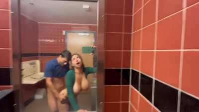 fucking in a bathroom