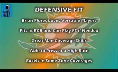 [OC] Byron Jones takes the Dolphins secondary from subpar to sublime