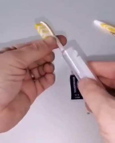 Syringes >>>> toothbrushes