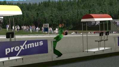 Love racing as much as this guy loves racing