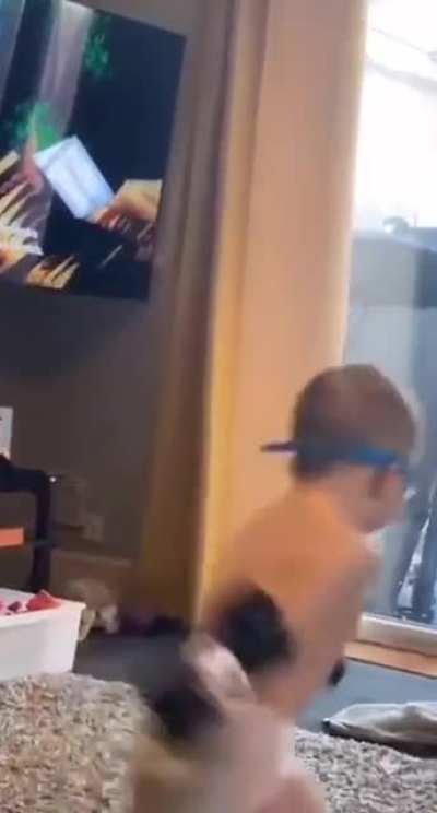 Not all heroes are in cape. Some are in diapers too…