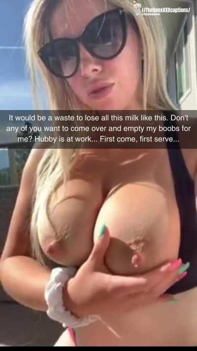 My wife’s teasing usually results in a couple of my friends doing as she asks them…