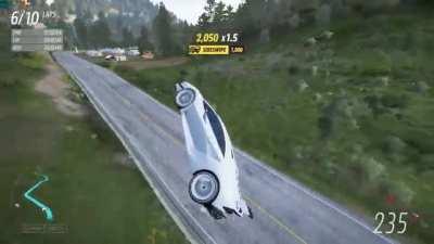 One way to take a corner