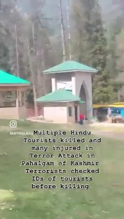Terrorist attack in Kashmir
