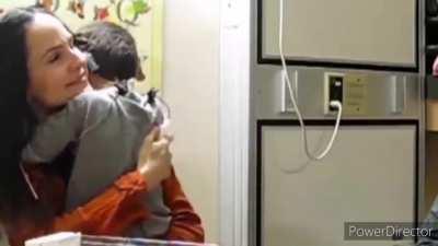 A deaf kid hears for the first time