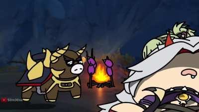 Ushi during the event