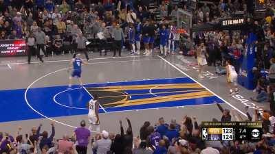 [Highlight] Finish to the Warriors vs Kings In-Season Tournament game