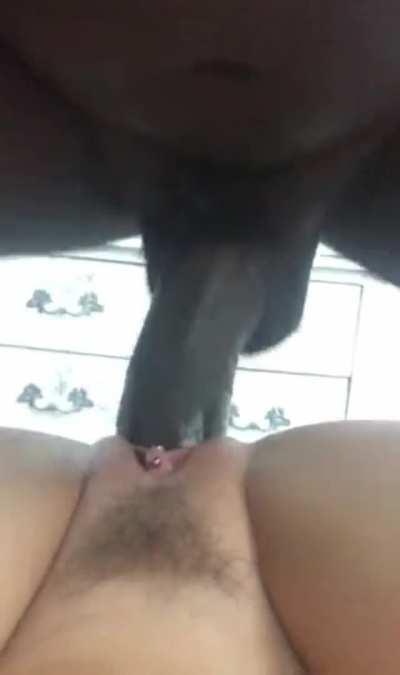 Pussy got owned by bbc