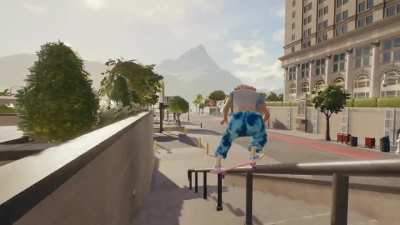 Been practicing some more unique grind types, took so damn long to get this