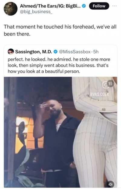 This is how you should admire me