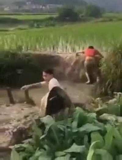 derping by the stream