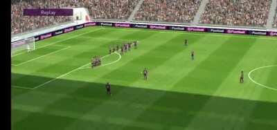 Never knew sancho was too good at free kicks. Action campaign lvl 151